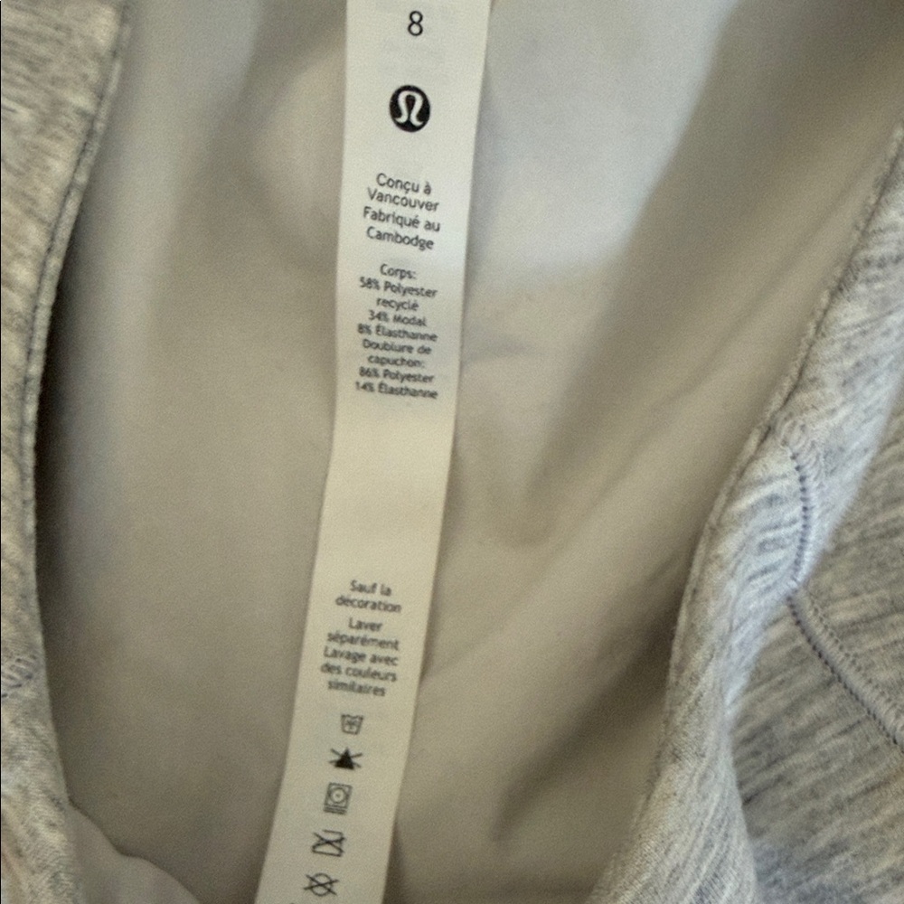 Lululemon Gray Hoodie - Picture 4 of 5